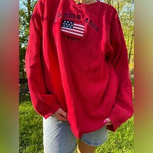 Vintage Polo Crew Sweater